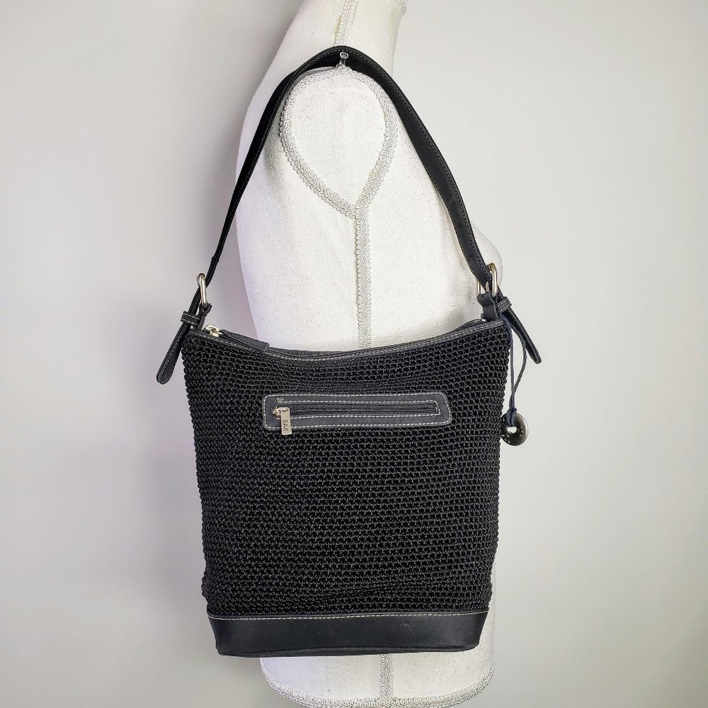 The Sak Knitted Bucket Style Shoulder Bag